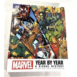 Marvel Year by Year A Visual History Updated and Expanded 2017 Hardback